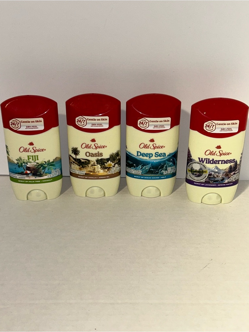 Old Spice Men’s Deodorant Stick Bundle of 4-Assorted Scents